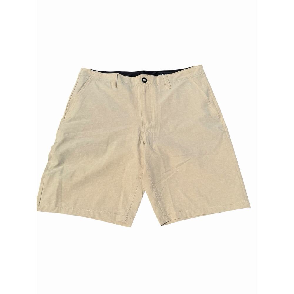 Men's Volcom Surf and Turf Kerosene Hybrid Cargo Shorts 36 Tan
